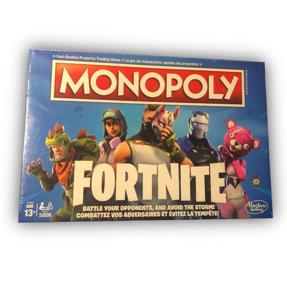 Monopoly: Fortnite Edition Board Game Inspired by Fortnite Video Game
